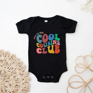 New To The Cool Cousins Club Baby Vest