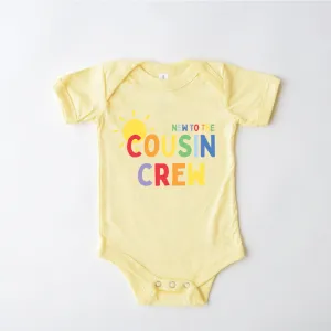 New To The Cousin Crew Summer Baby Vest