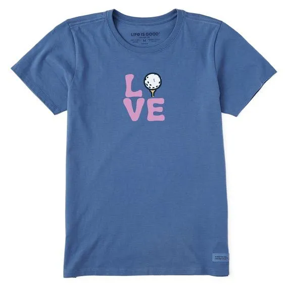 New Women's Life is Good Tee Love Crusher Lite Tee