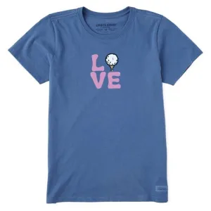 New Women's Life is Good Tee Love Crusher Lite Tee