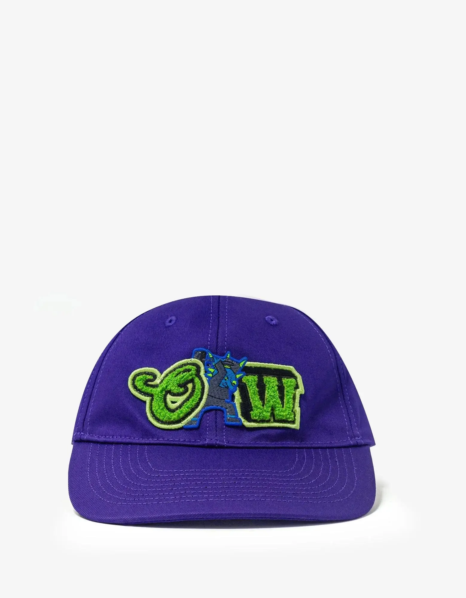 Off-White Purple Varsity Baseball Cap