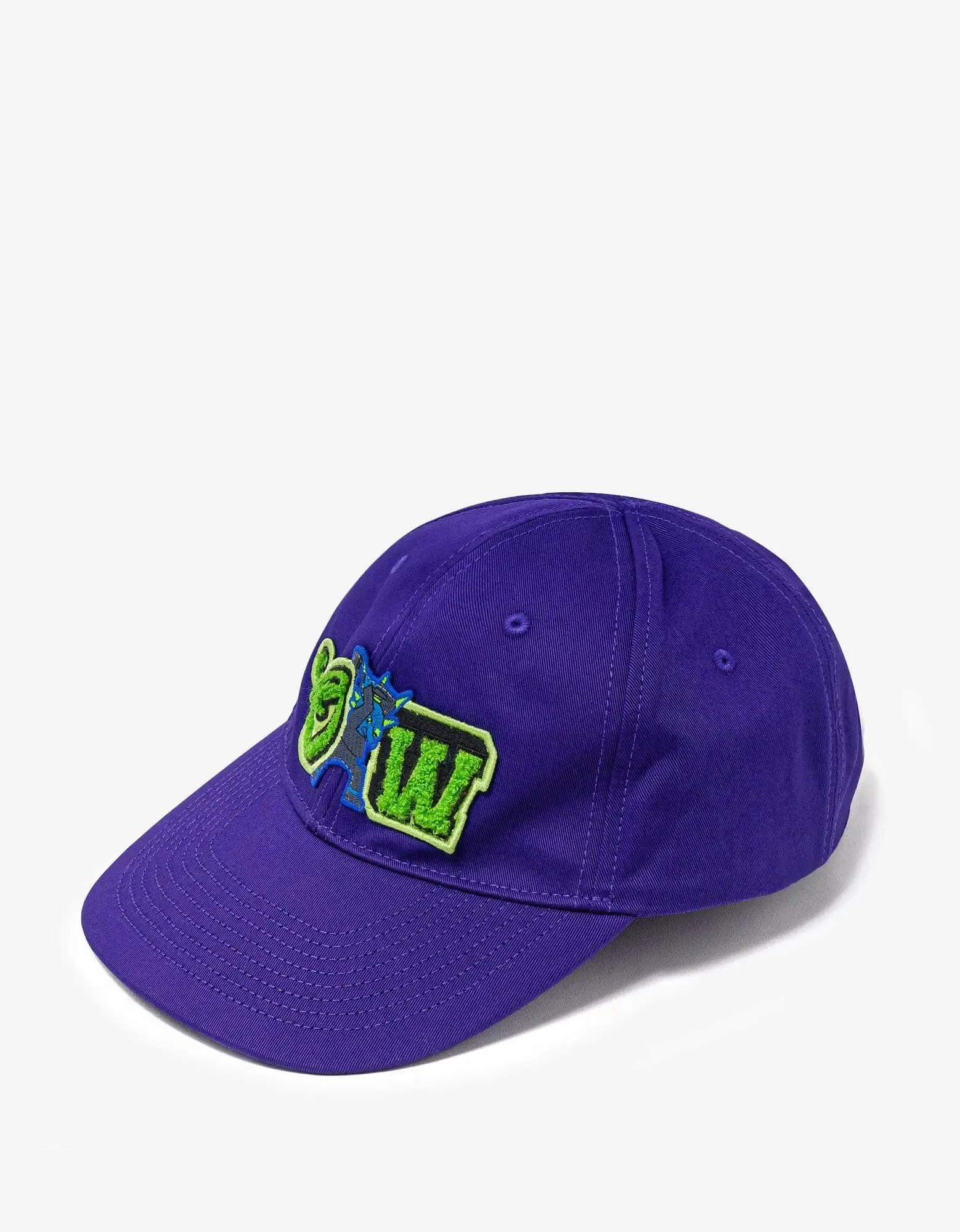 Off-White Purple Varsity Baseball Cap