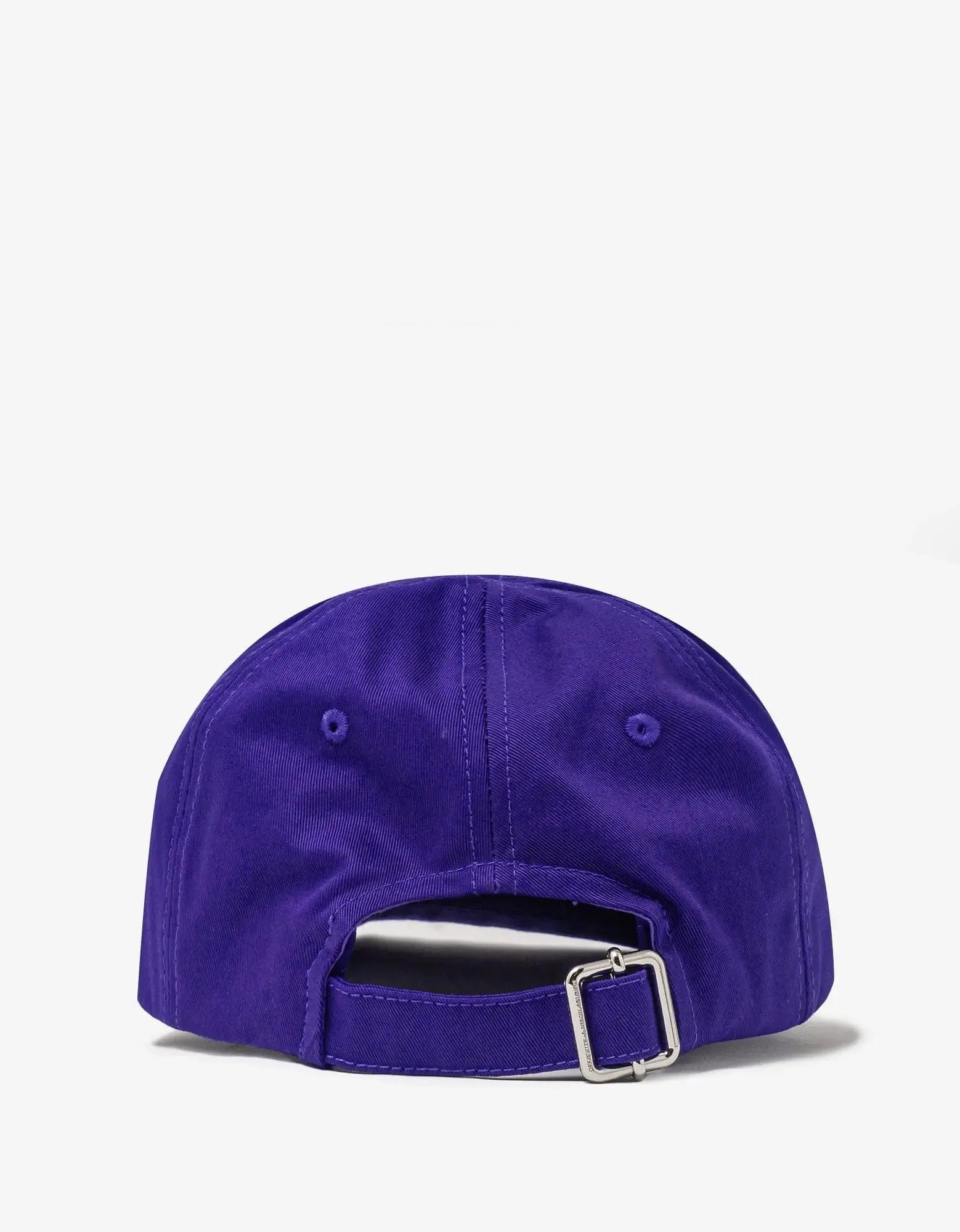 Off-White Purple Varsity Baseball Cap