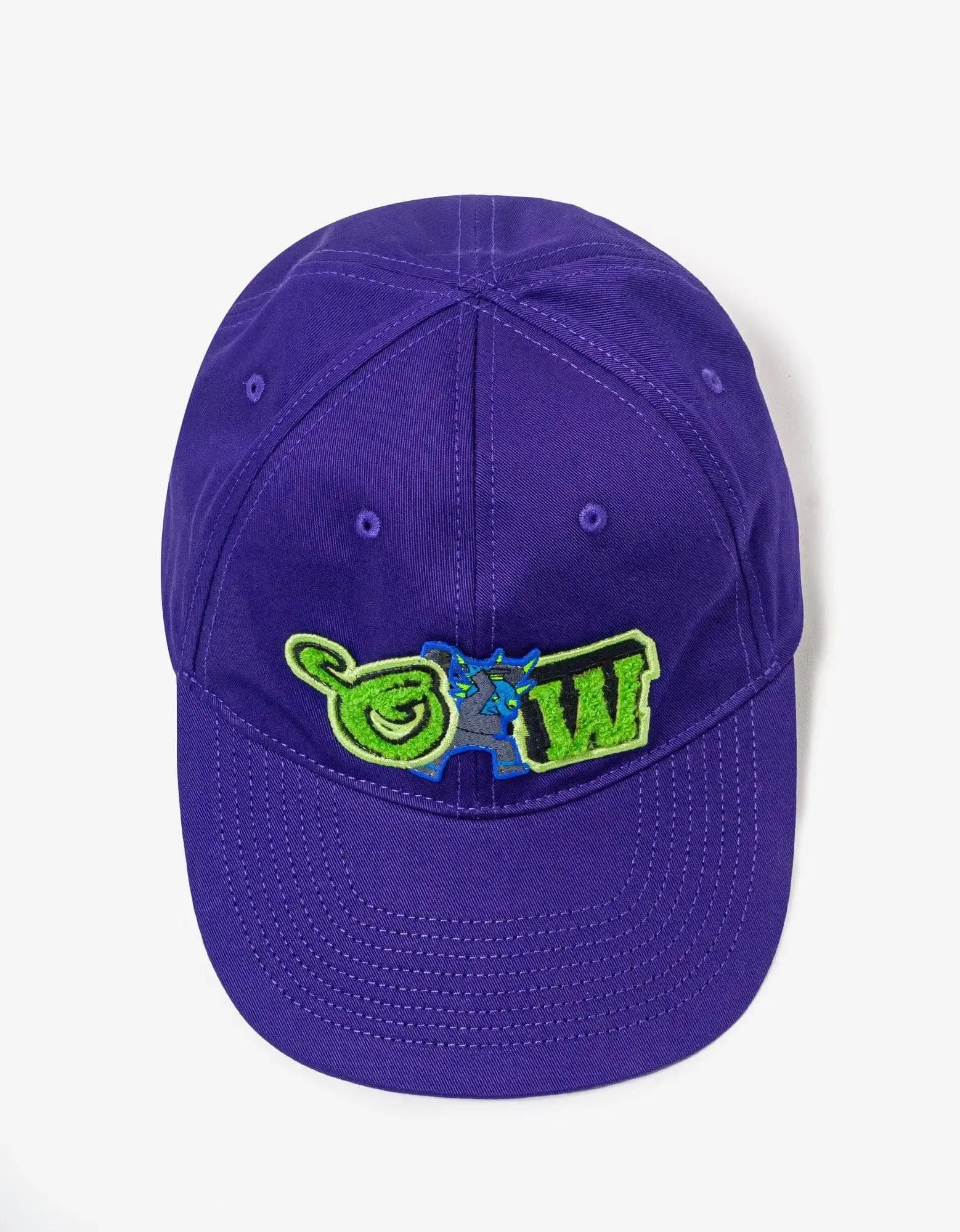Off-White Purple Varsity Baseball Cap