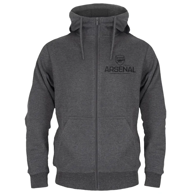 Official Arsenal FC Mens Zip Hoodie