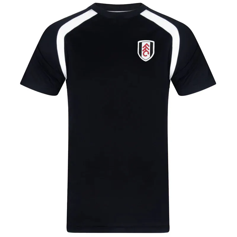 Official Fulham FC Mens Poly T-Shirt