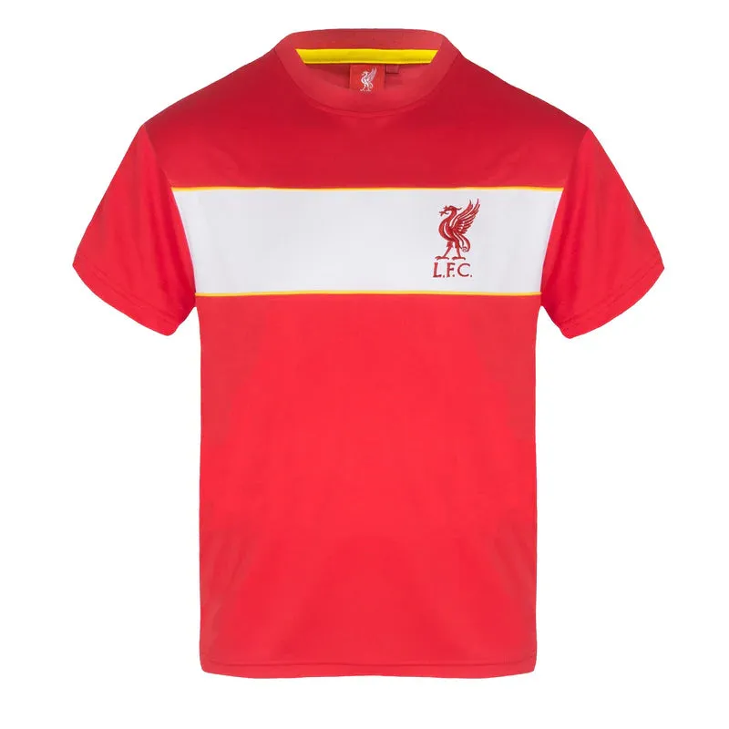 Official Liverpool FC Boys Poly T-Shirt