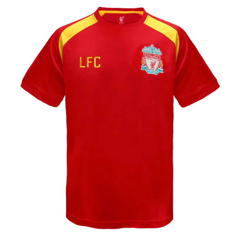Official Liverpool FC Boys Poly T-Shirt
