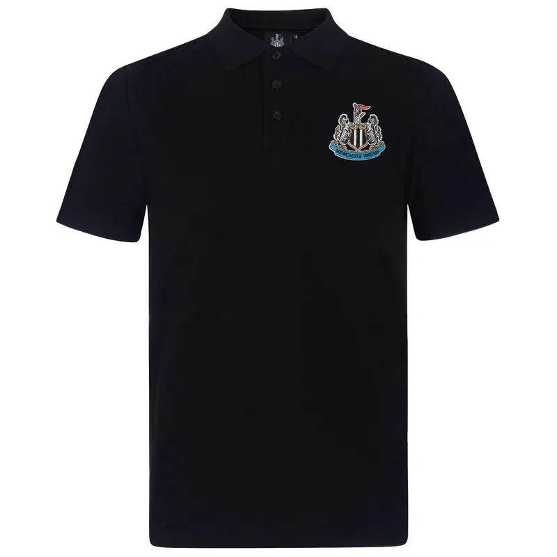 Official Newcastle United FC Mens Polo Shirt