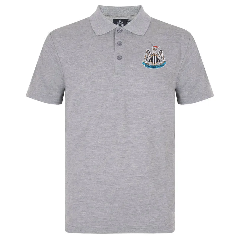 Official Newcastle United FC Mens Polo Shirt