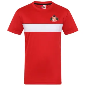 Official Sunderland AFC Mens Poly T-Shirt