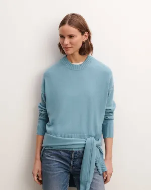 Oversized round neck pullover Eric Bompard