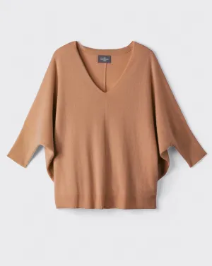 Oversized V-neck jumper Eric Bompard