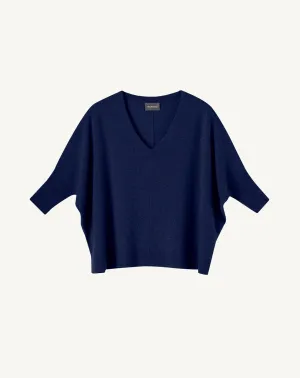 Oversized V-neck jumper Eric Bompard
