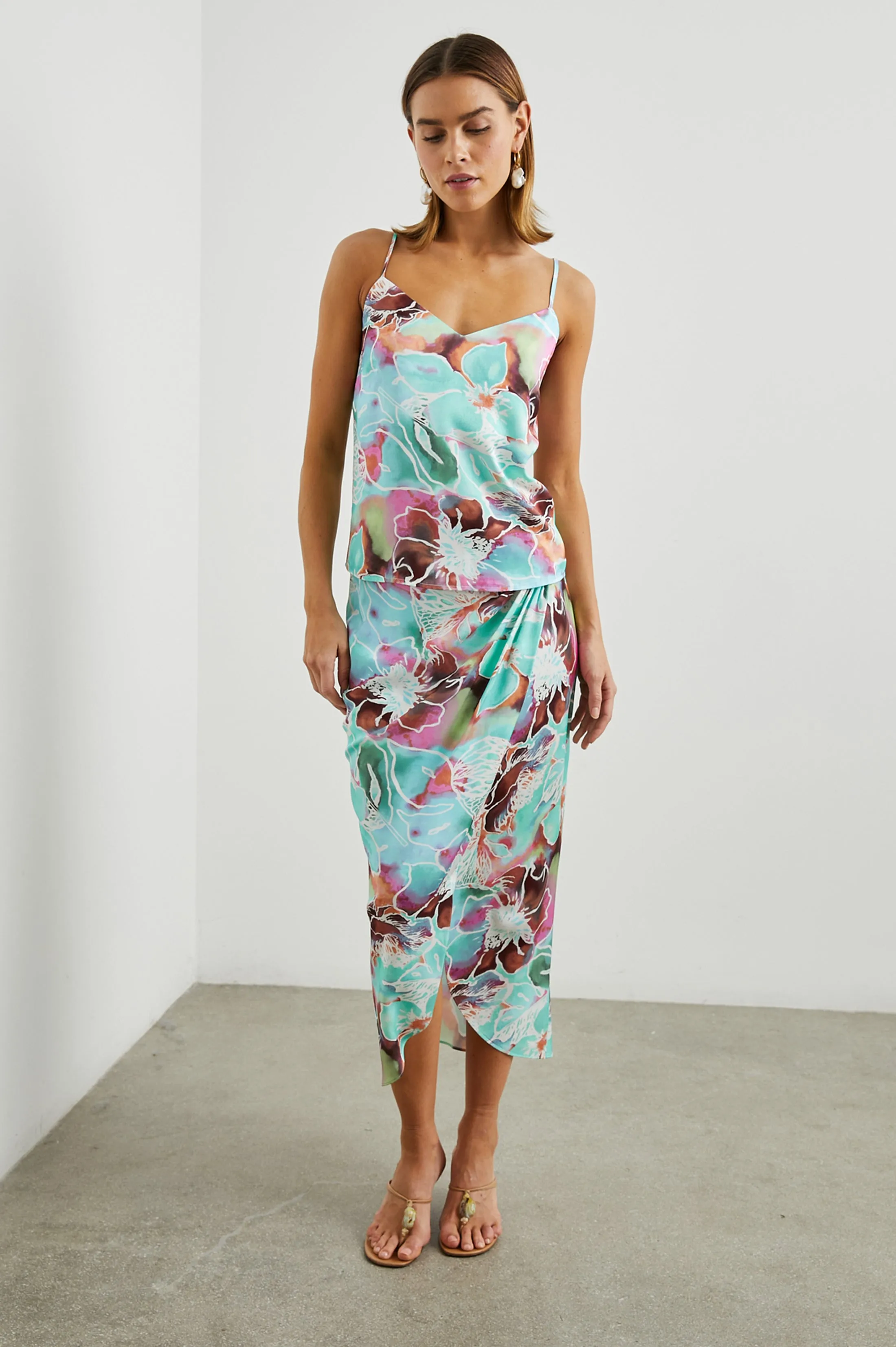PAOLA TOP - KAUAI FLORAL Rails
