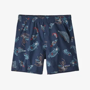Patagonia Women's Baggies Shorts - 5" - Clean Currents: Tidepool Blue