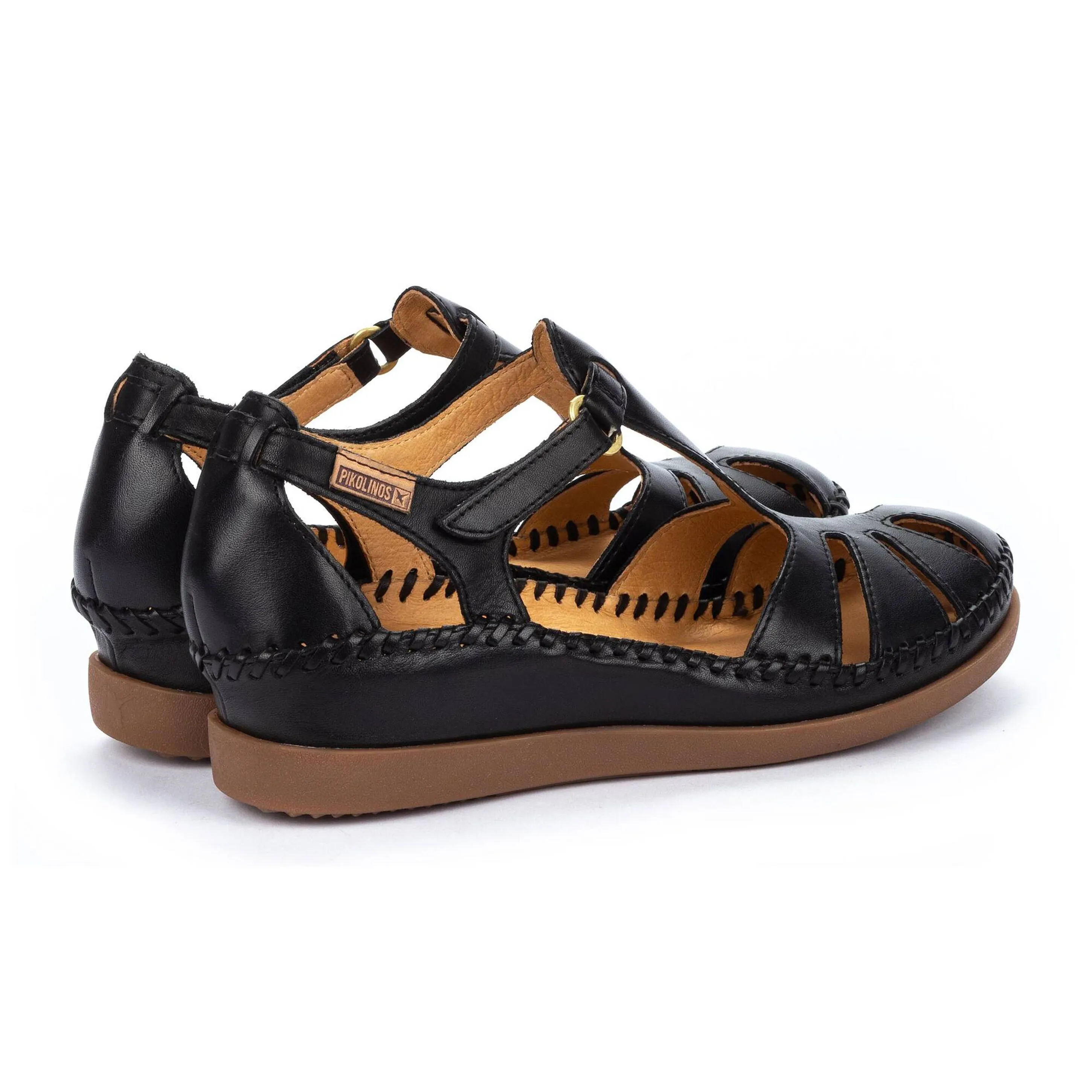 Pikolinos Carrie W8K-0802 Womens Leather Touch Fastening Sandal