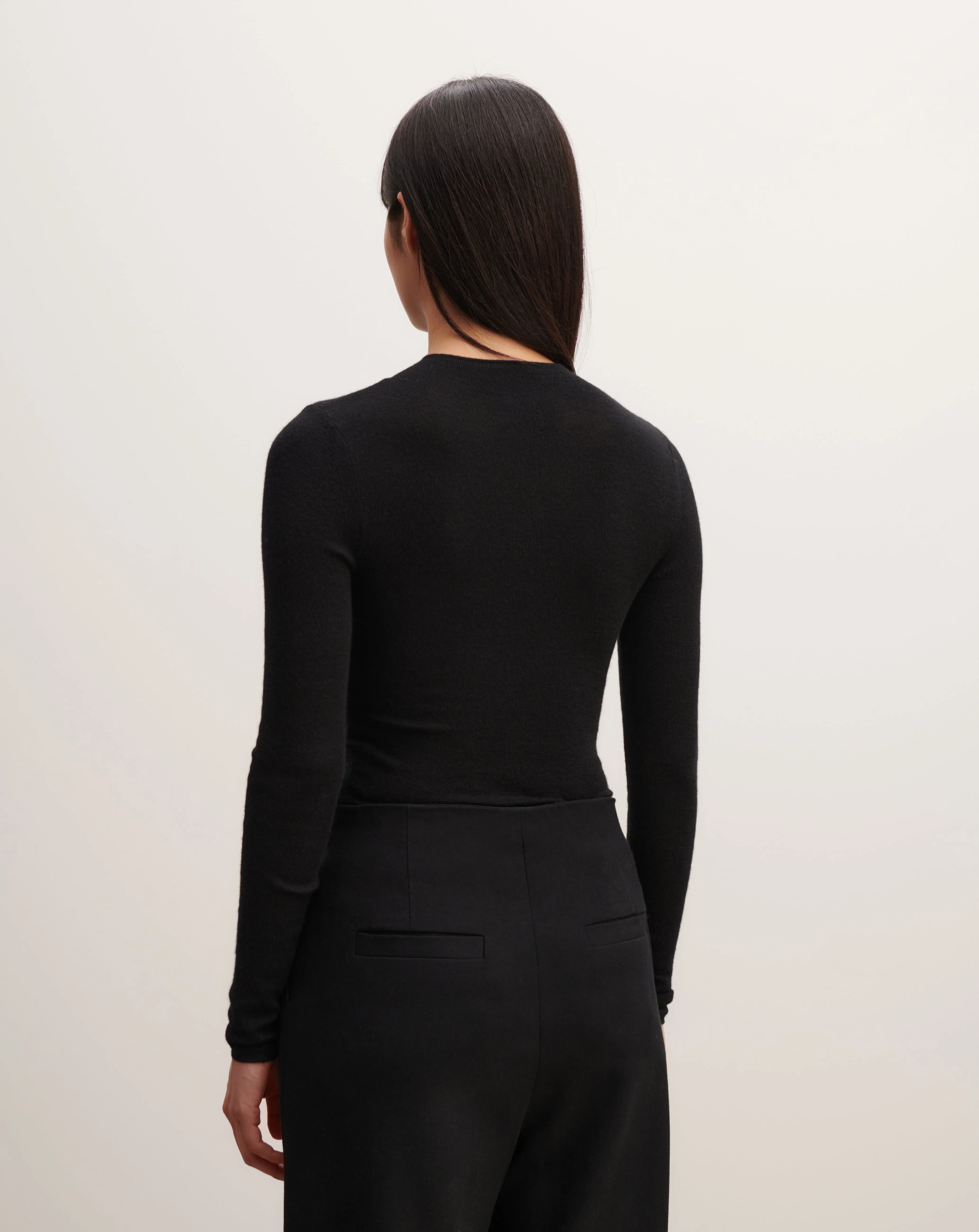 Plain knit bodysuit Eric Bompard
