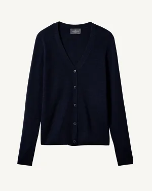 Plain knit cardigan Eric Bompard