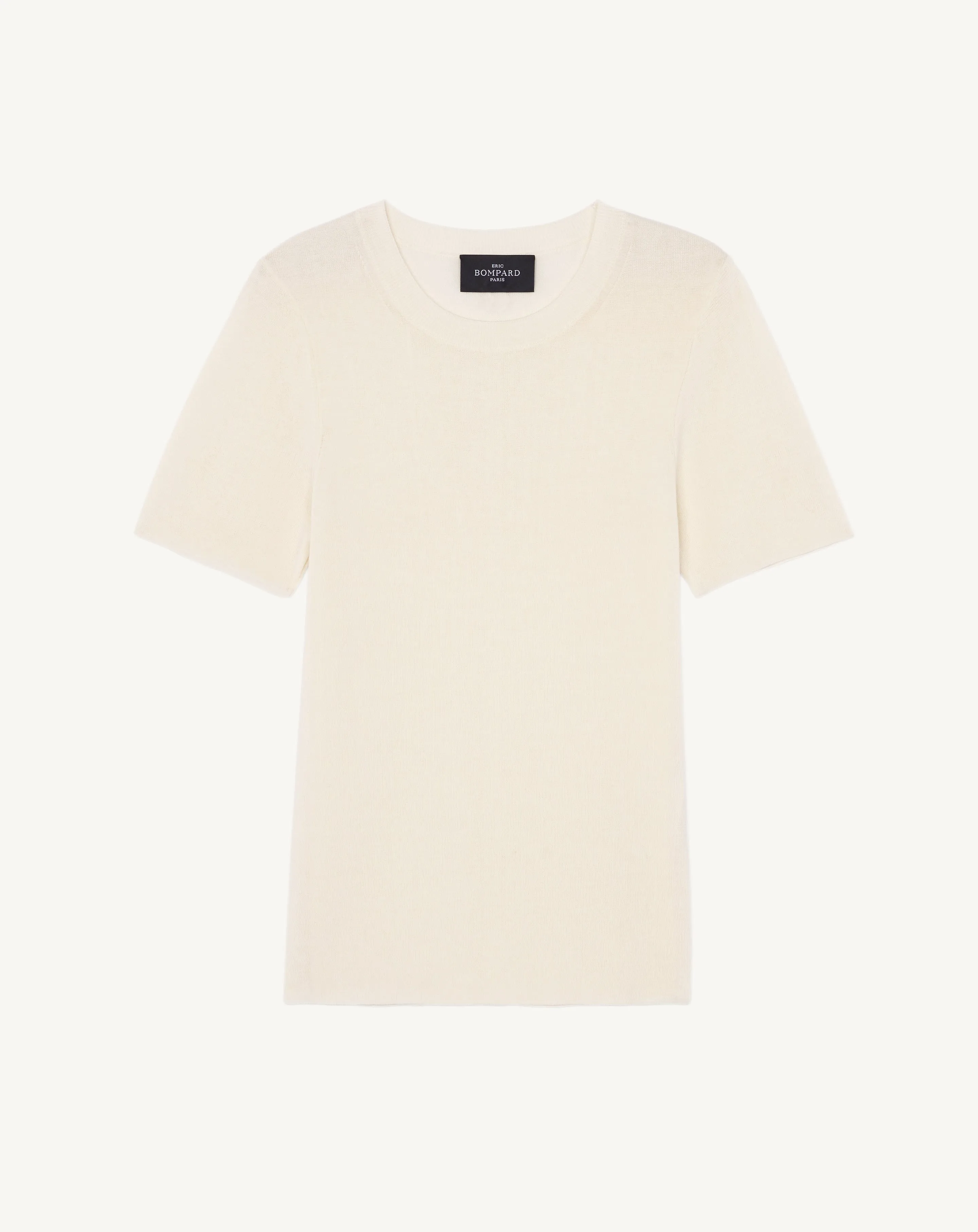 Plain knit T-shirt Eric Bompard