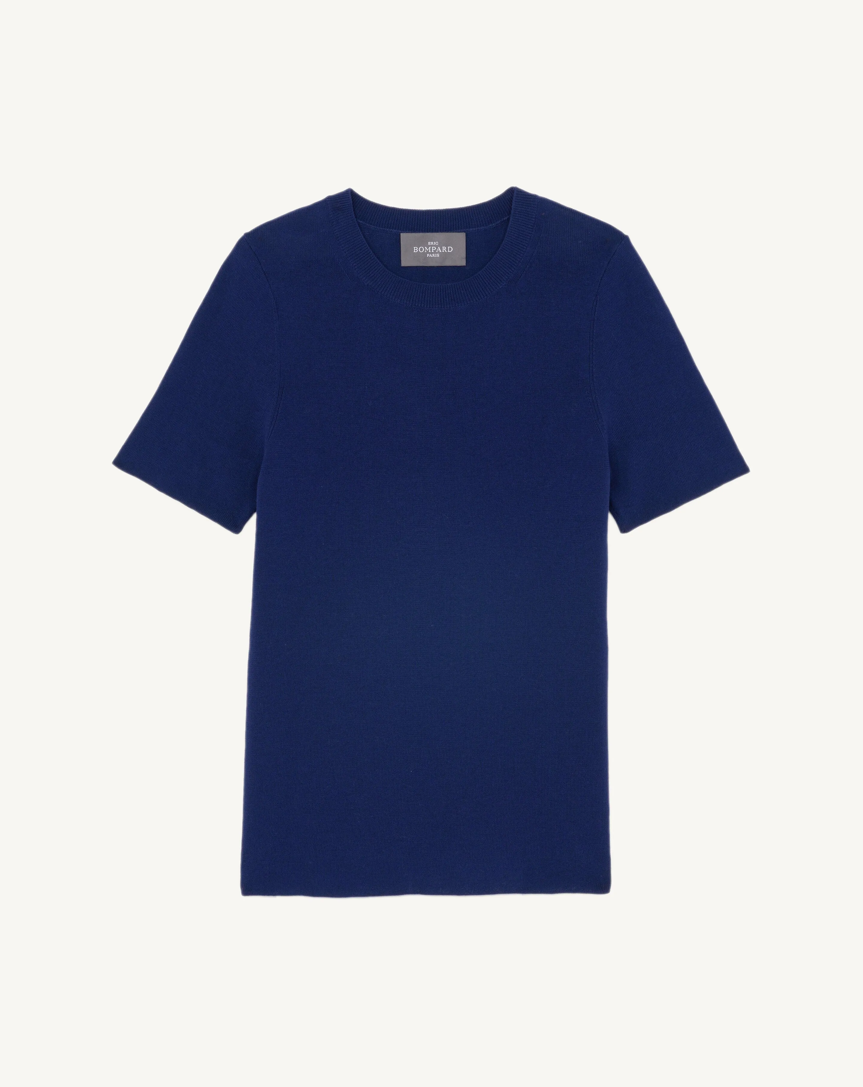 Plain knit T-shirt Eric Bompard