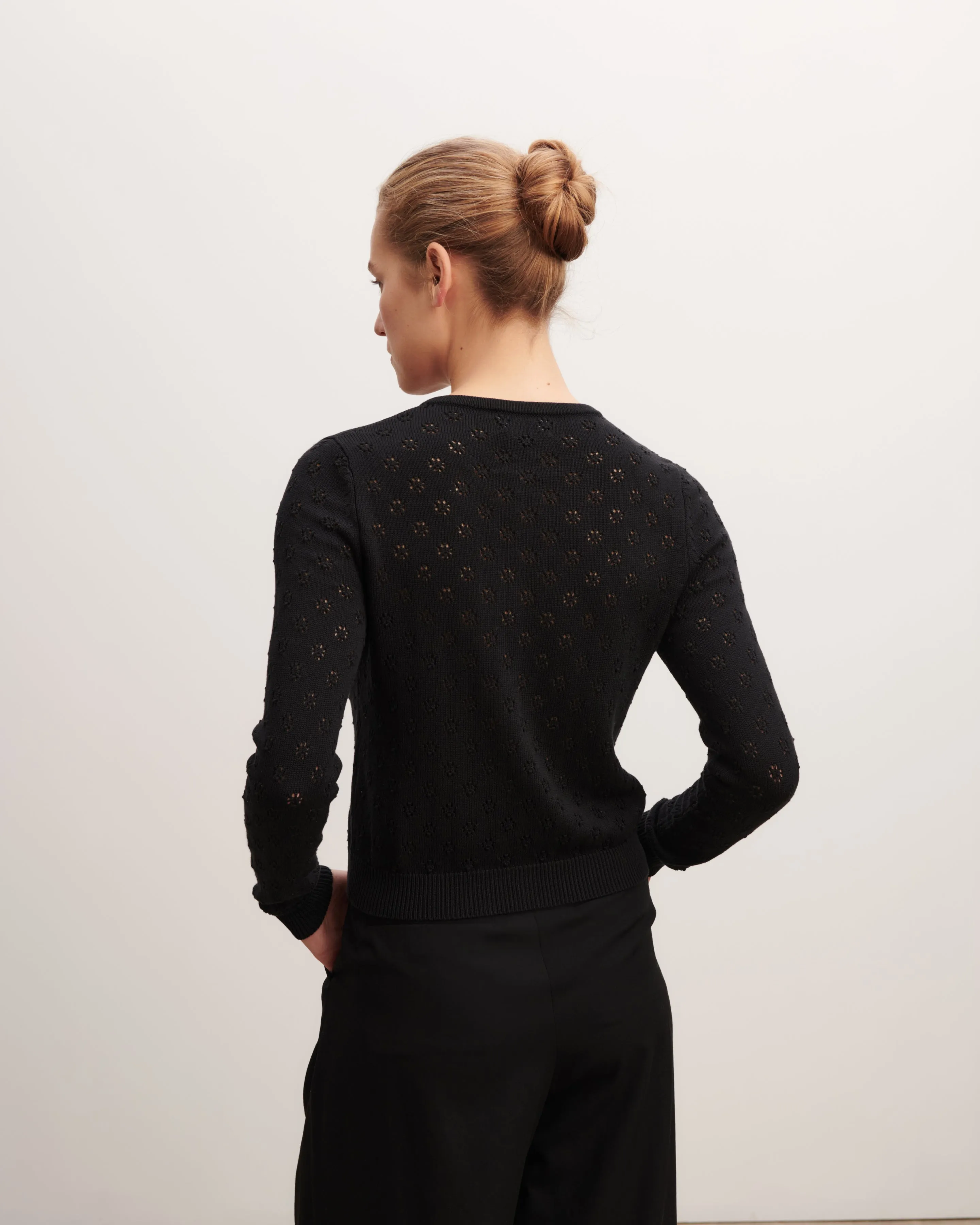 Pointelle cardigan Eric Bompard