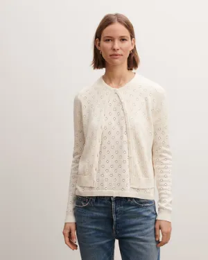 Pointelle cardigan Eric Bompard