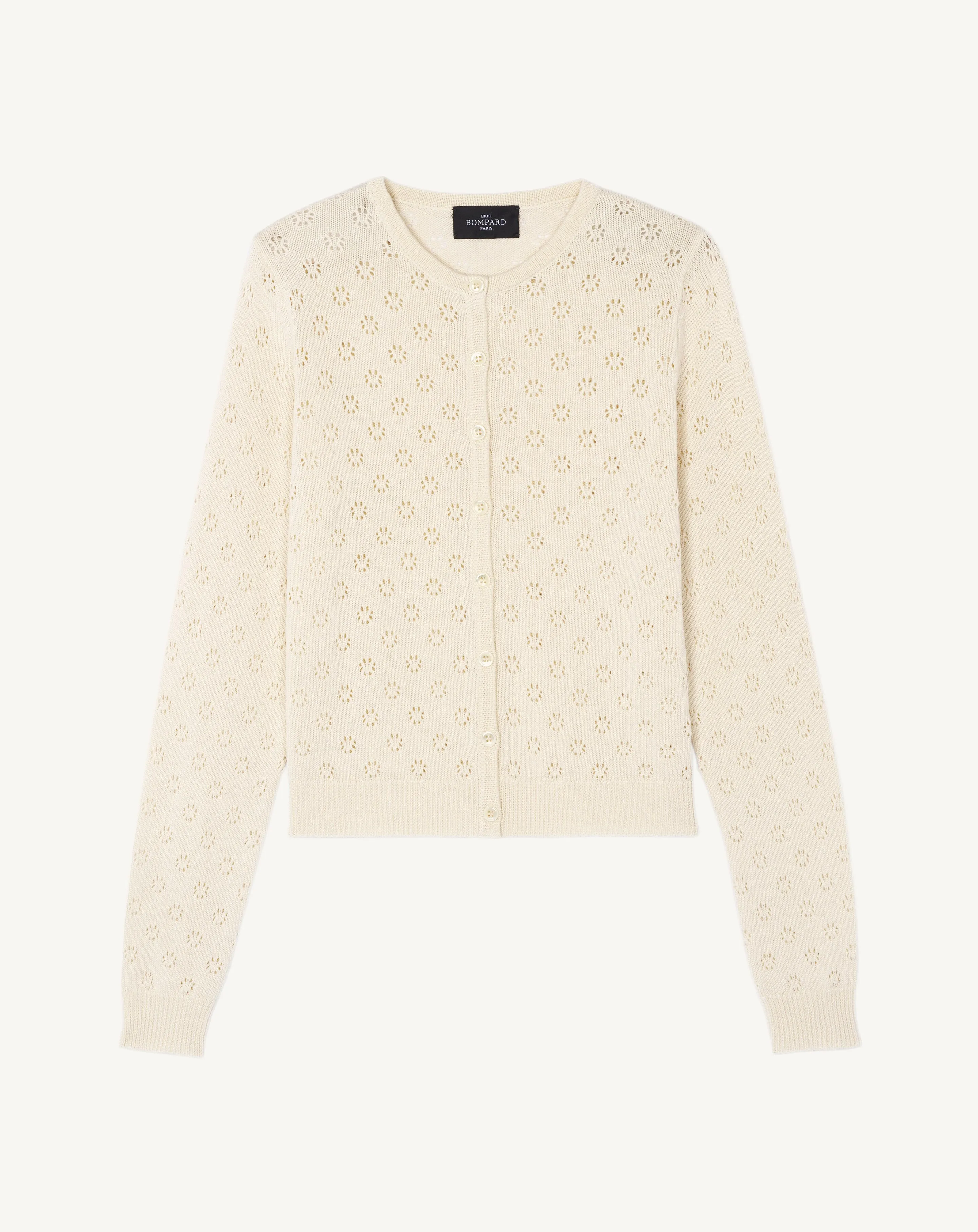 Pointelle cardigan Eric Bompard