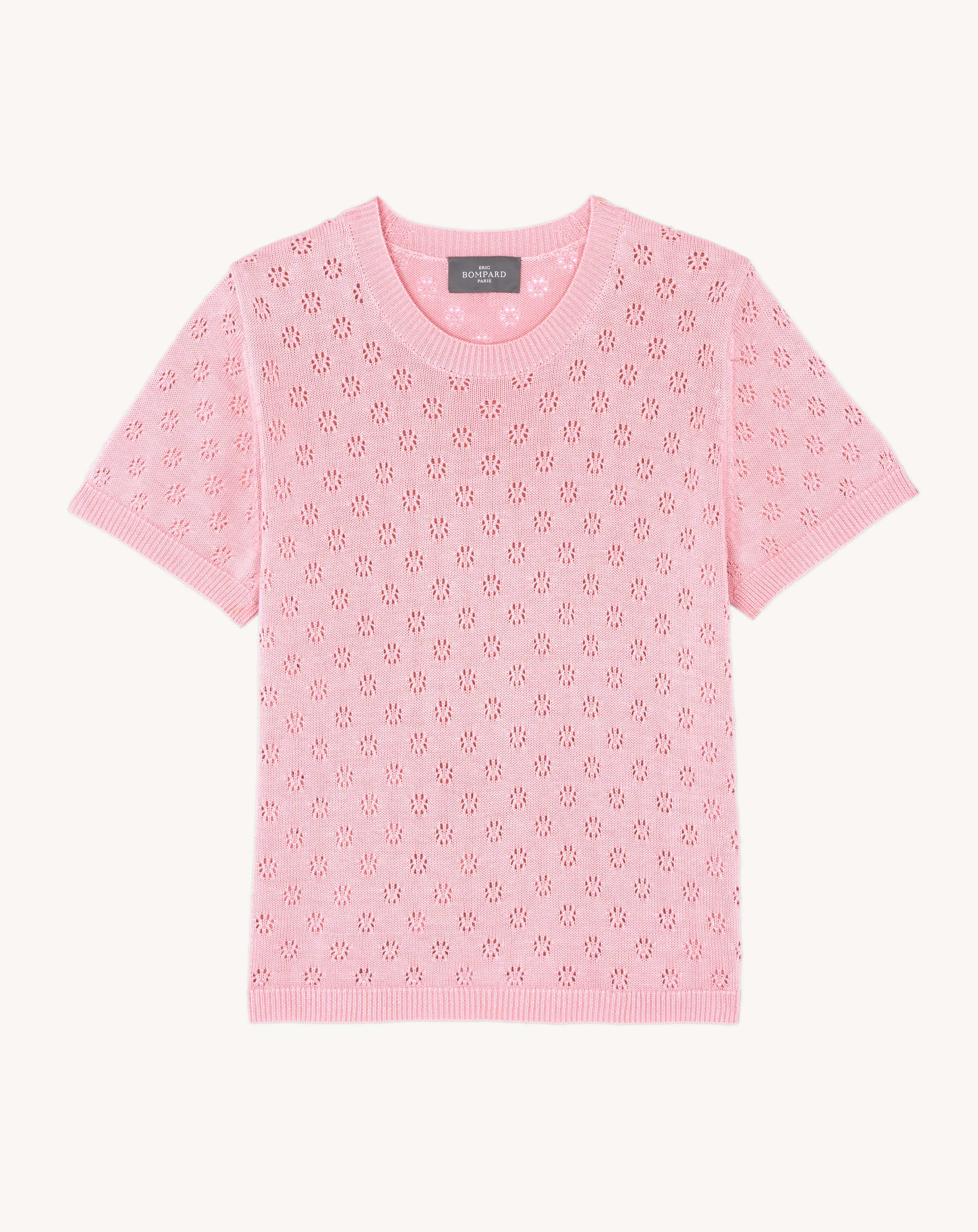 Pointelle top Eric Bompard