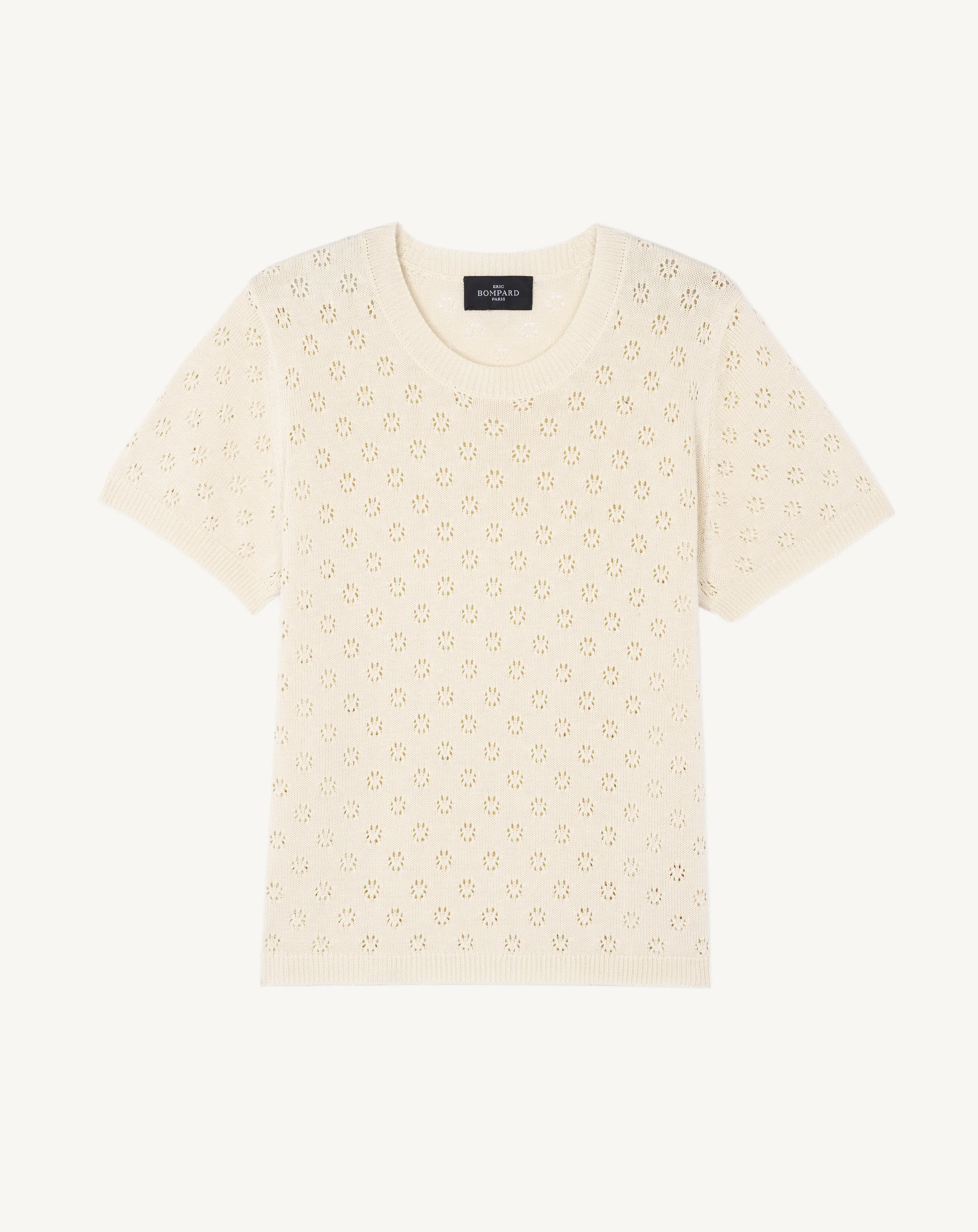 Pointelle top Eric Bompard