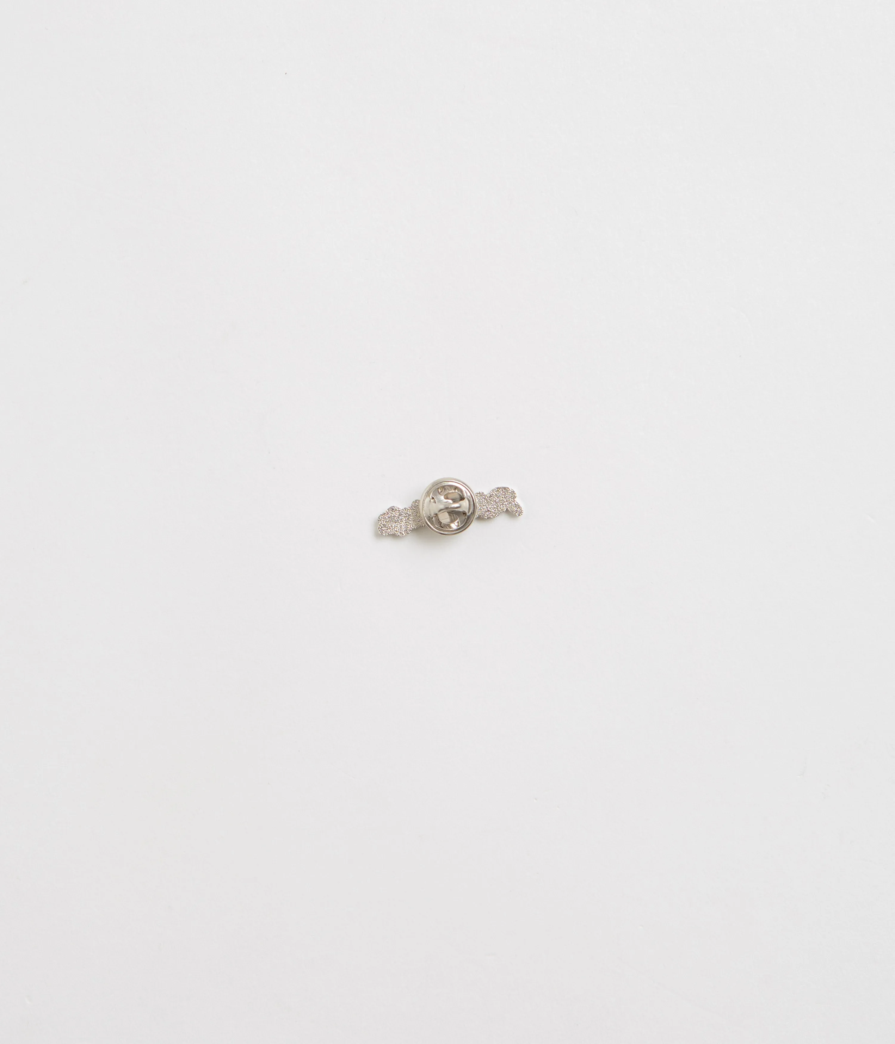 Polar Surf Logo Pin - Silver / Black
