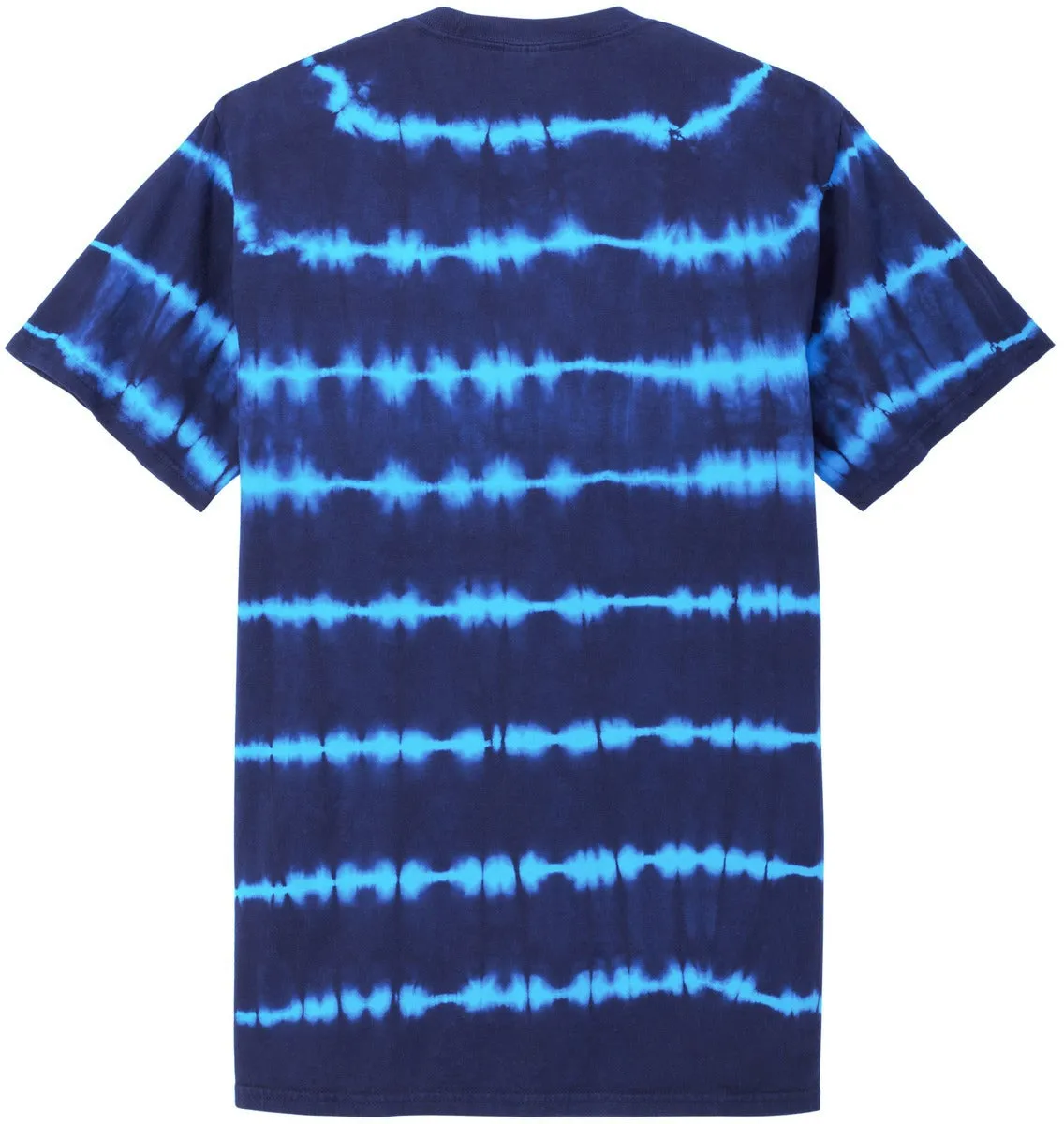 Port & Company Allover Stripe Tie-Dye Tee