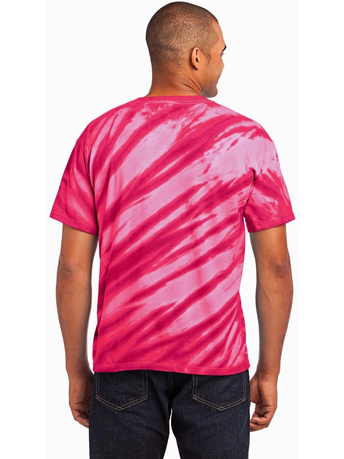 Port & Company Tiger Stripe Tie-Dye Tee