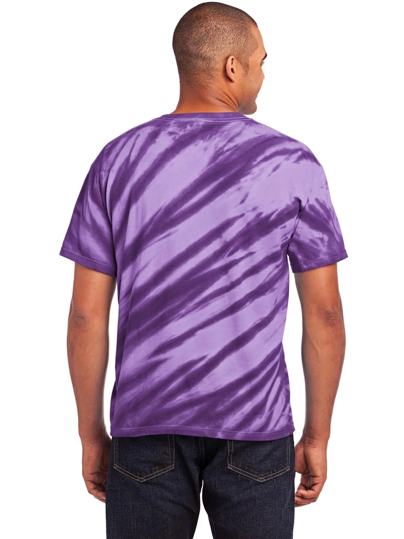 Port & Company Tiger Stripe Tie-Dye Tee