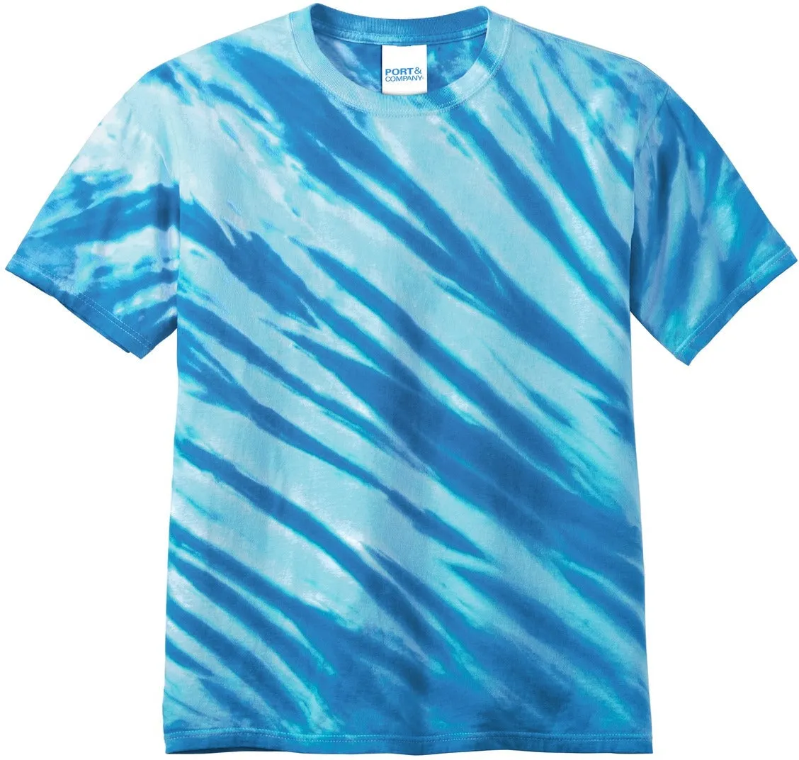 Port & Company Tiger Stripe Tie-Dye Tee