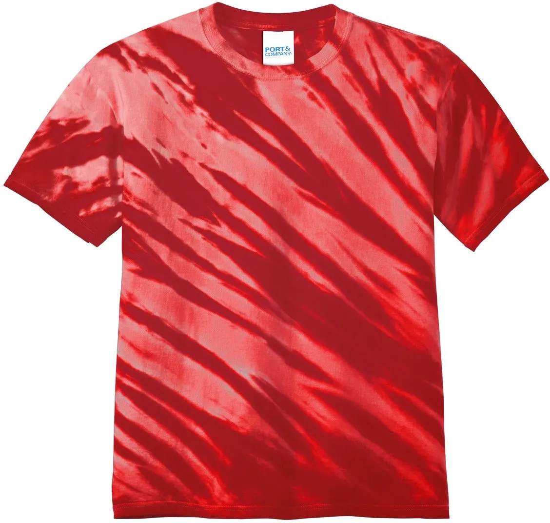 Port & Company Tiger Stripe Tie-Dye Tee
