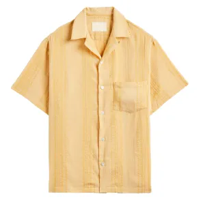 Portuguese Flannel Pacific Sun S/S shirt Yellow