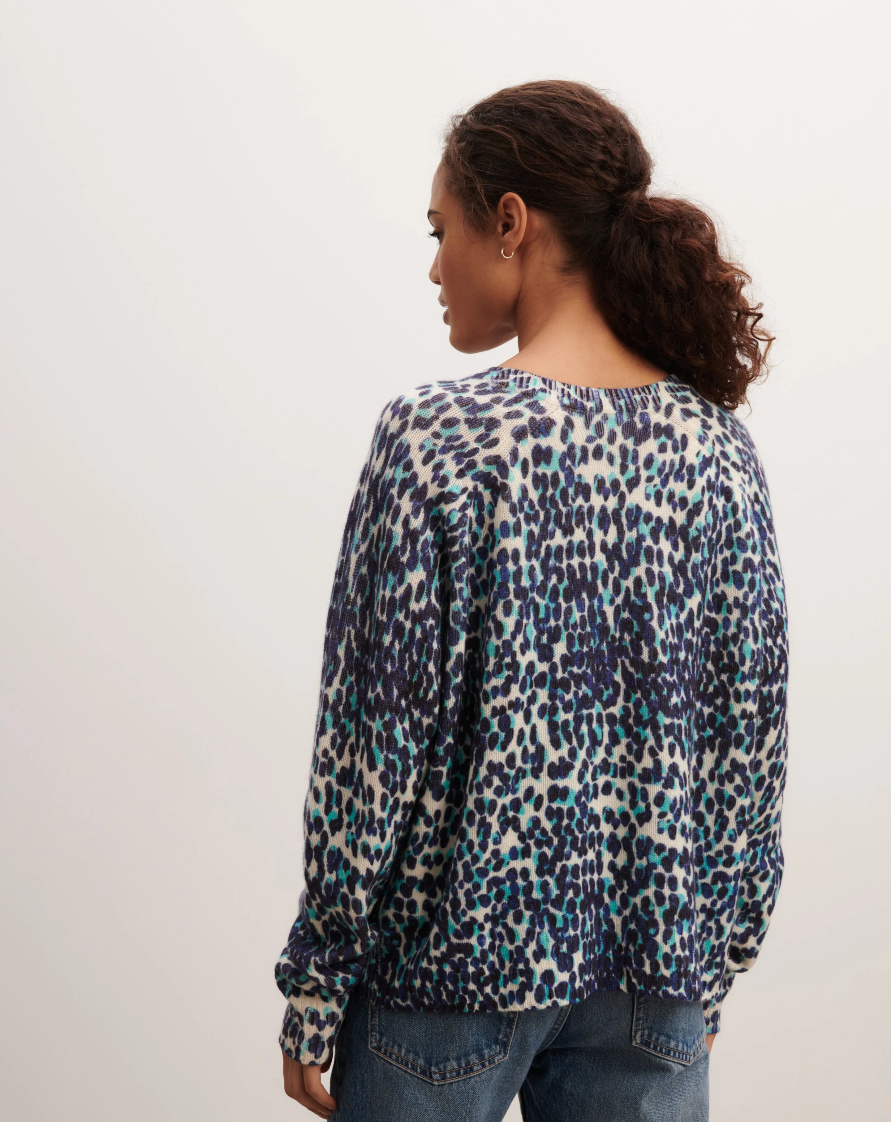 Printed loose pullover Eric Bompard