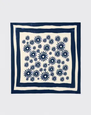 Printed square scarf Eric Bompard
