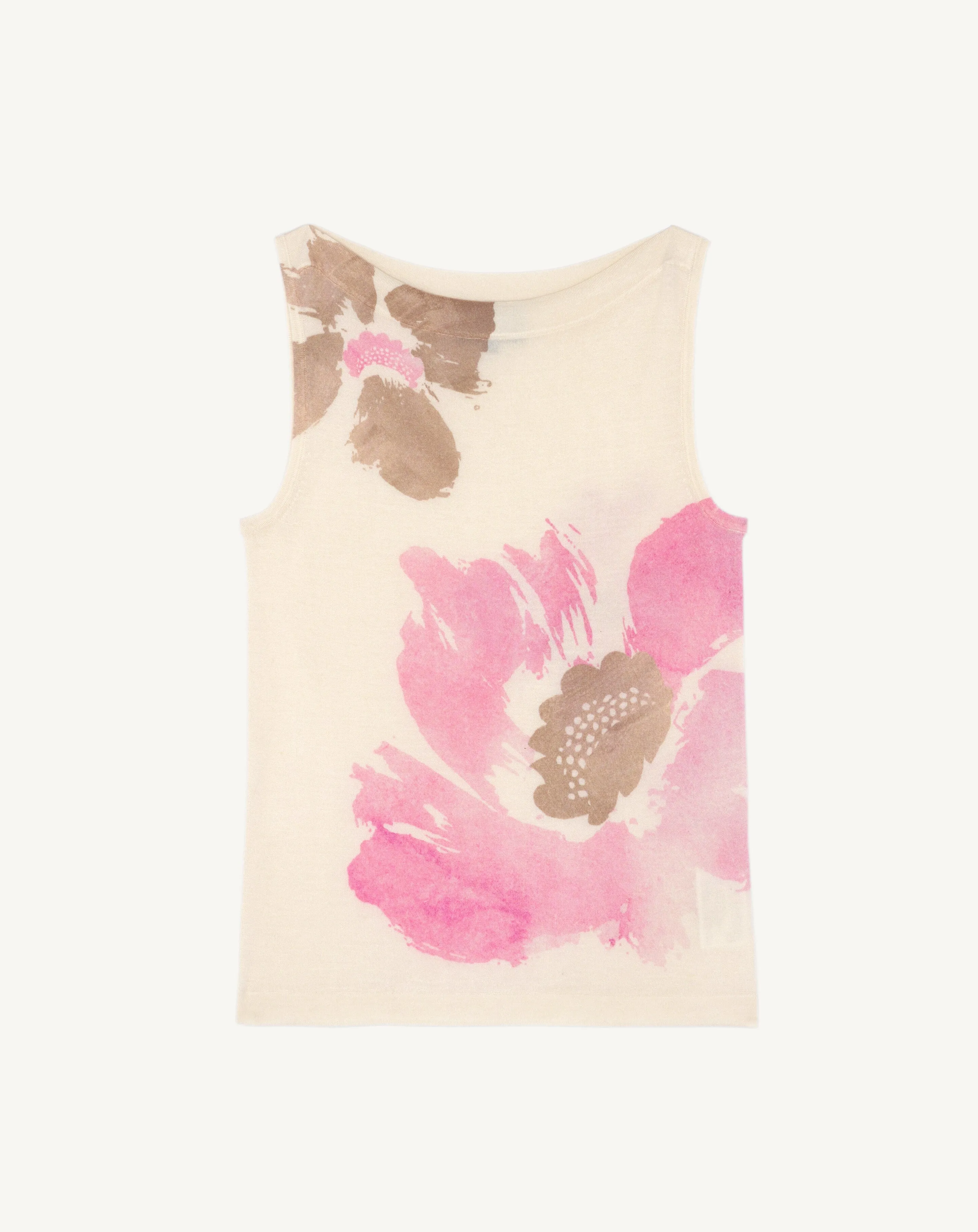 Printed tank top  Eric Bompard