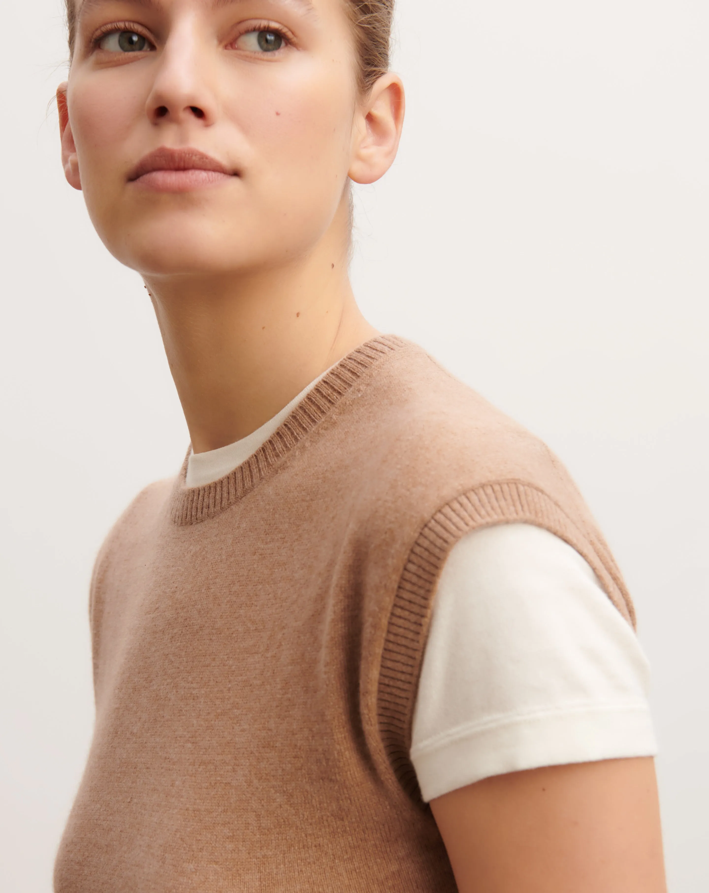 Pullover with cap sleeves Eric Bompard