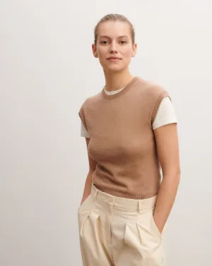Pullover with cap sleeves Eric Bompard