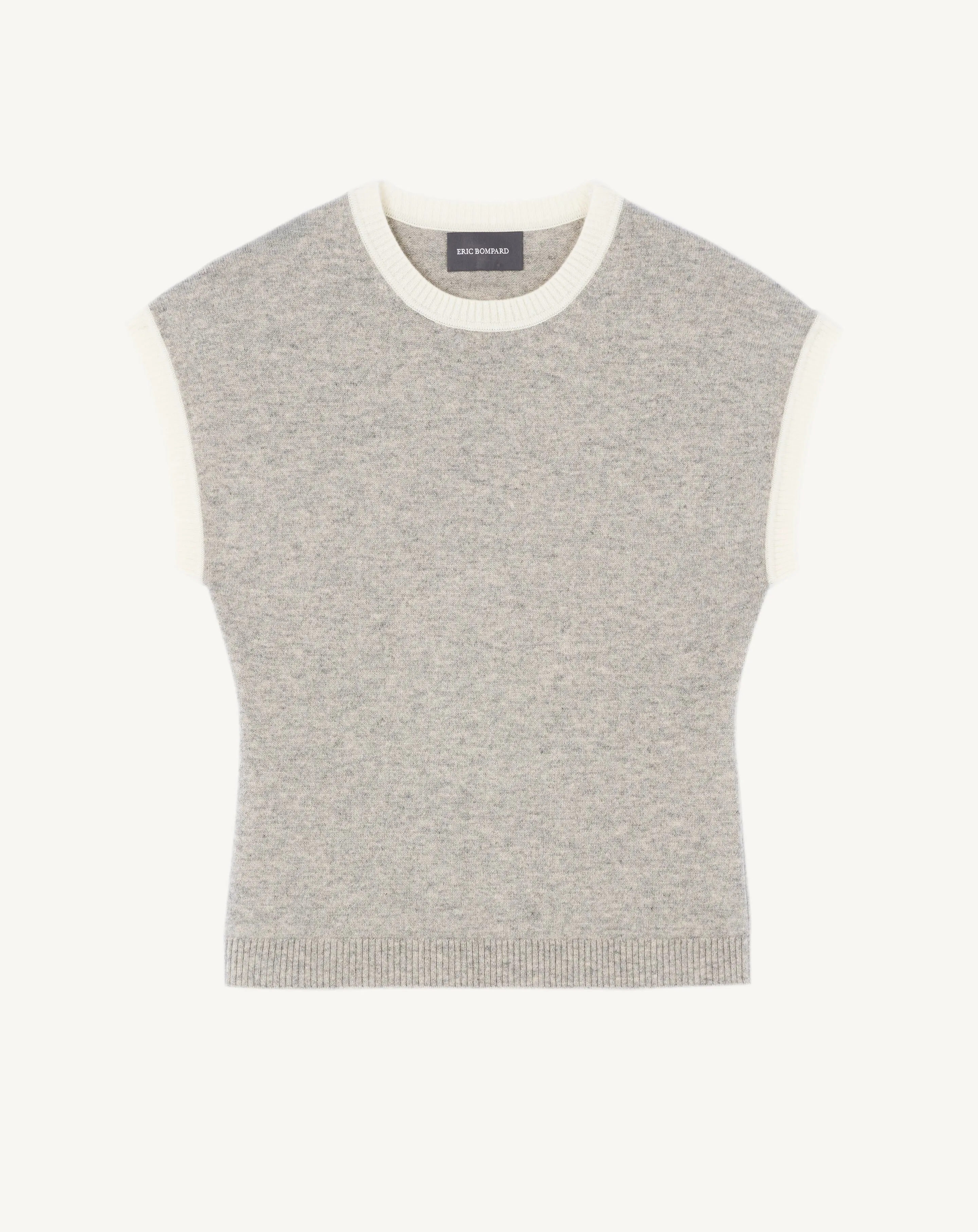 Pullover with cap sleeves Eric Bompard
