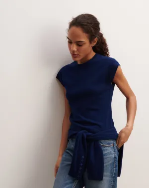 Pullover with cap sleeves Eric Bompard