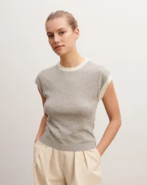 Pullover with cap sleeves Eric Bompard