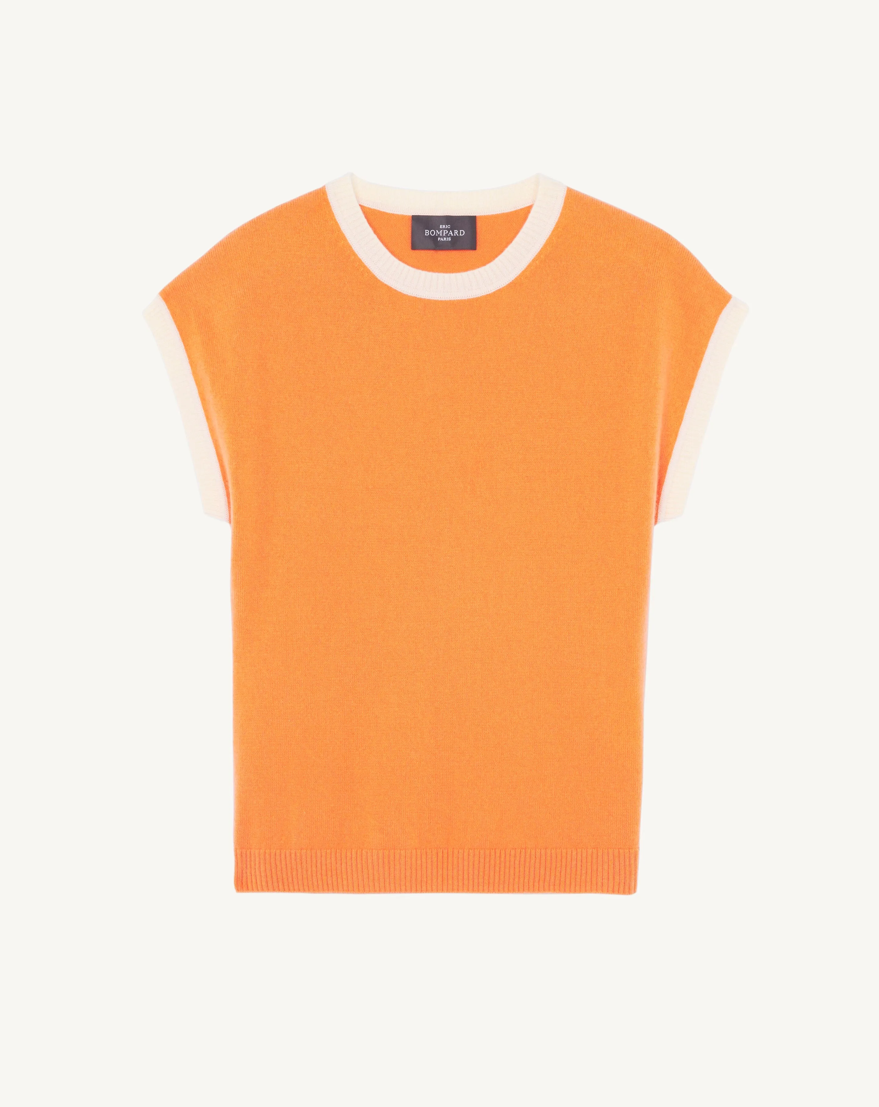 Pullover with cap sleeves Eric Bompard