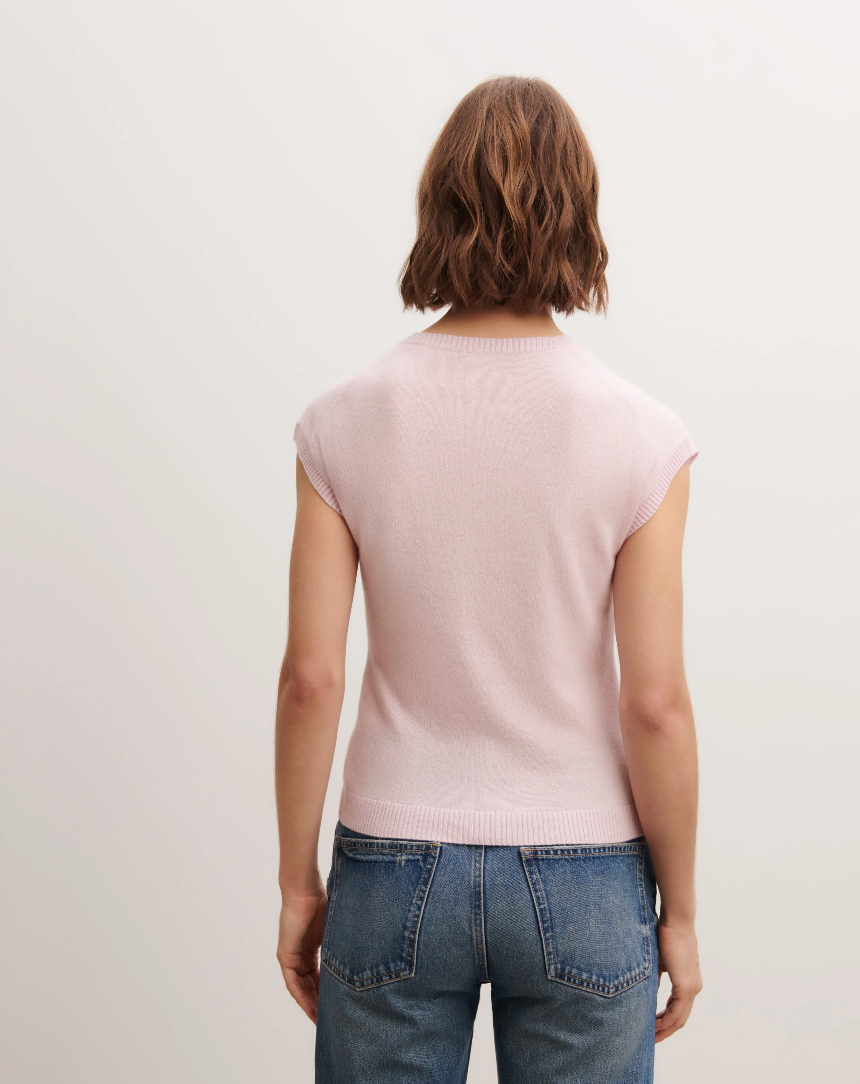 Pullover with cap sleeves Eric Bompard