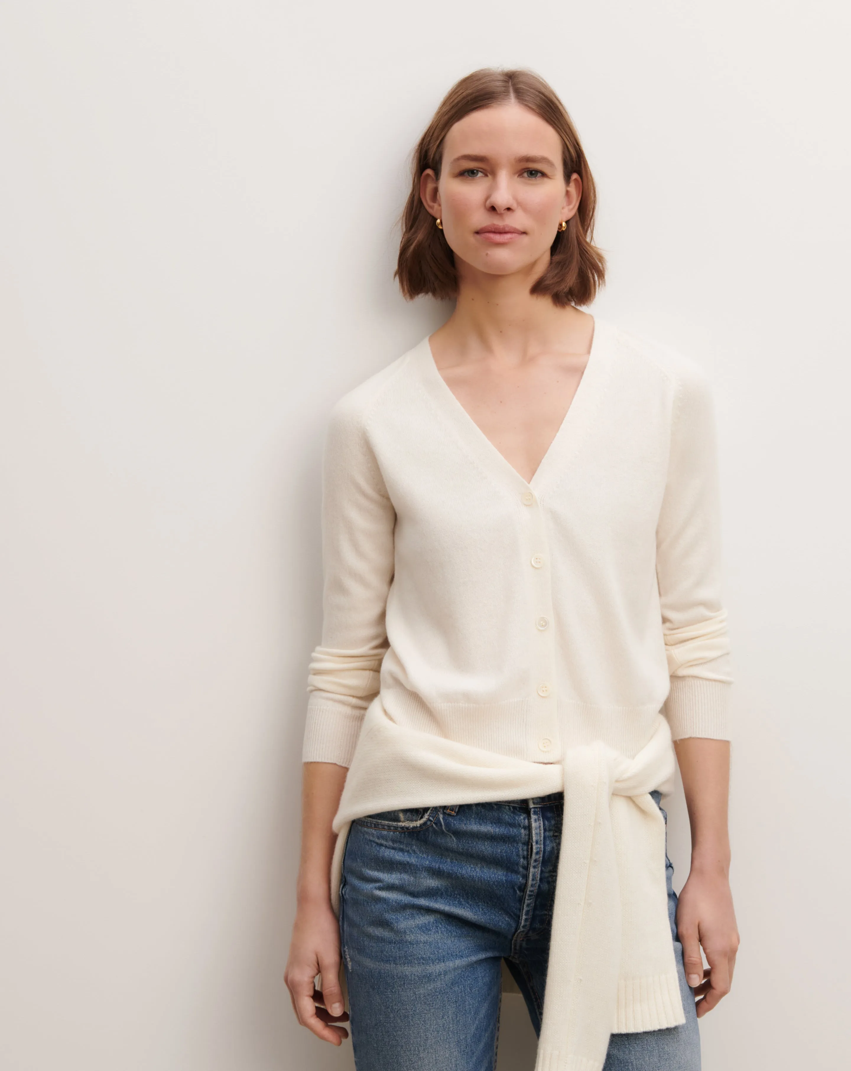 Raglan-sleeved cardigan Eric Bompard