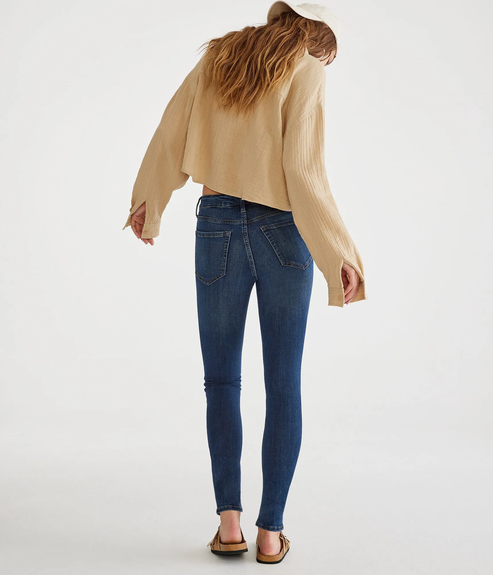Reformation Aeropostale Womens Premium Seriously Stretchy High-Rise Jegging