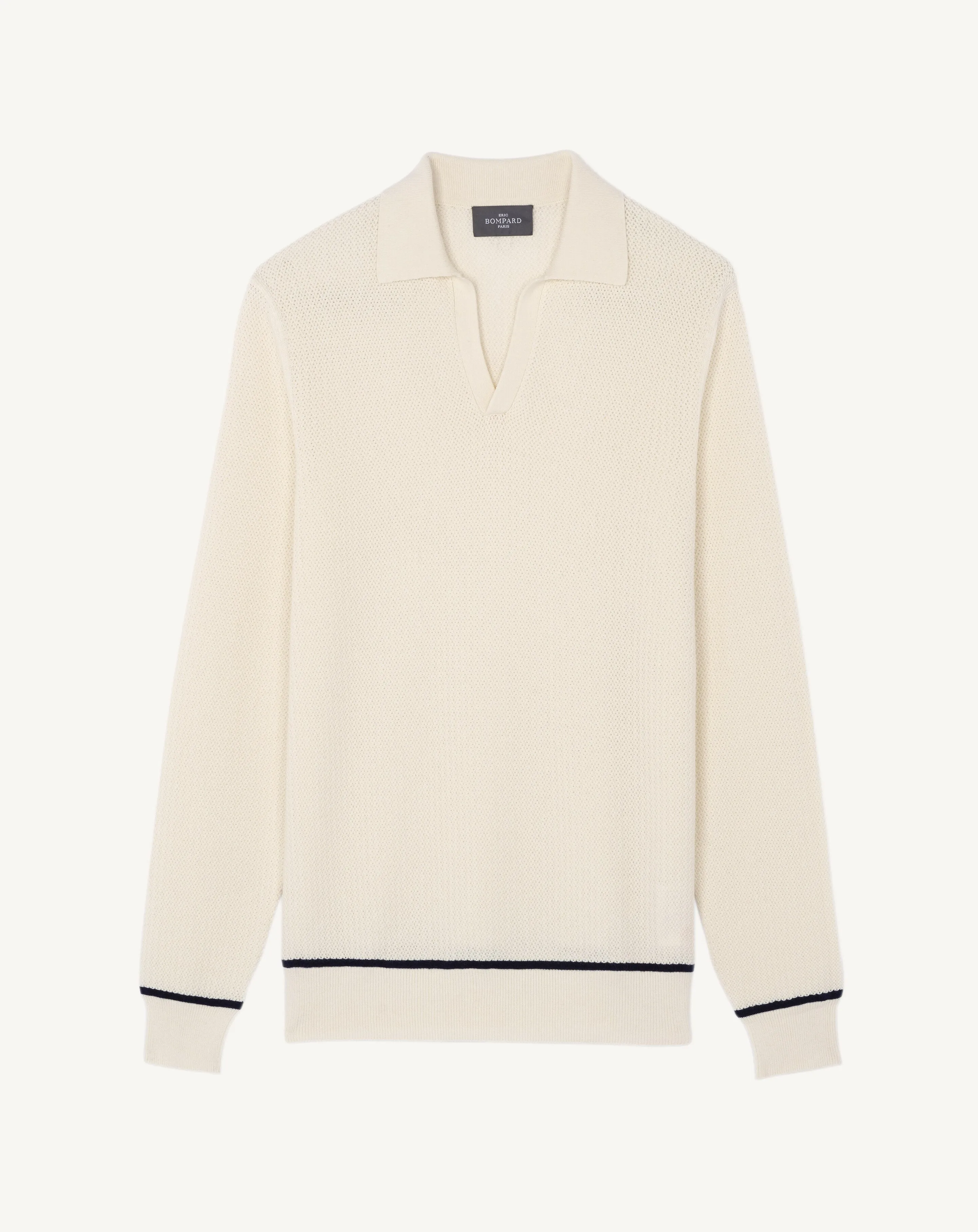 Retro stitch polo shirt Eric Bompard